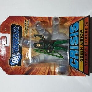 DC Universe Crisis Infinite Heroes Series 1 Green Arrow Action Figure #36